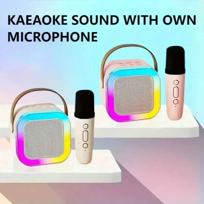 Premium Bluetooth Karaoke Speaker with Wireless Microphones