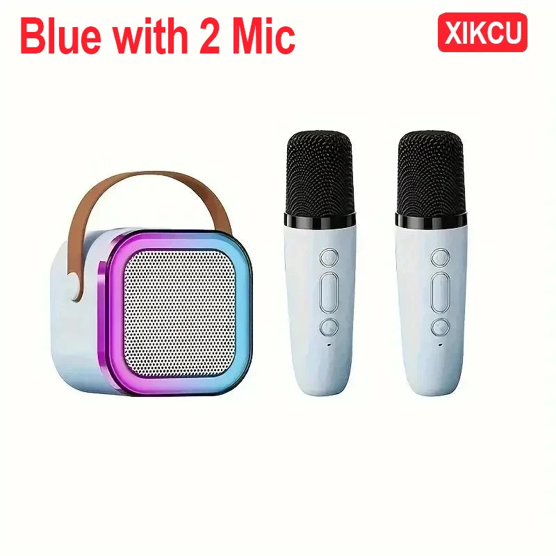 Premium Bluetooth Karaoke Speaker with Wireless Microphones