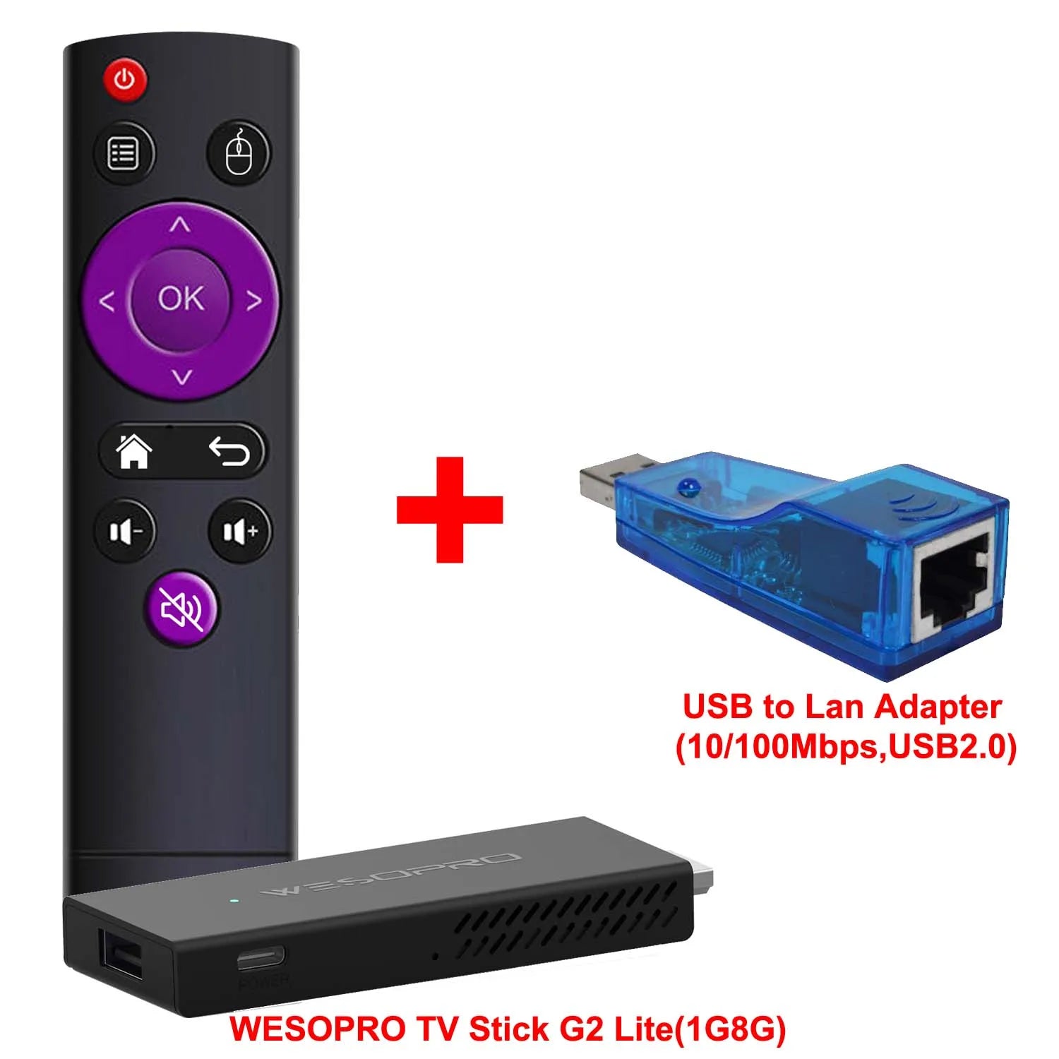 4K Android TV Streaming Stick - Smart HDMI Dongle