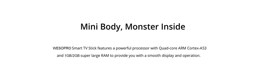 4K Android TV Streaming Stick - Smart HDMI Dongle