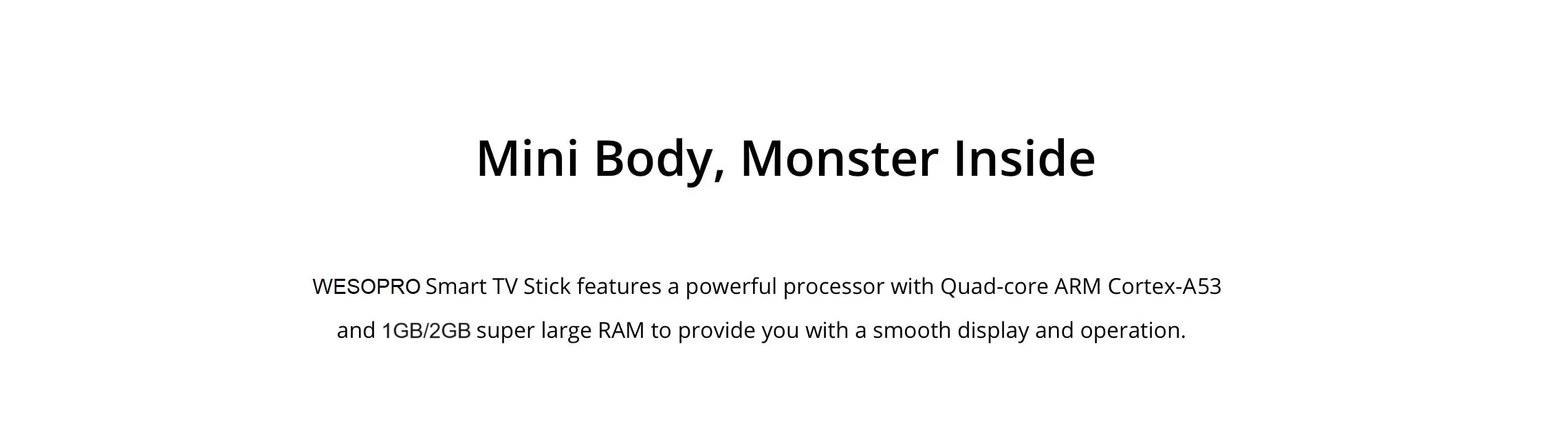 4K Android TV Streaming Stick - Smart HDMI Dongle