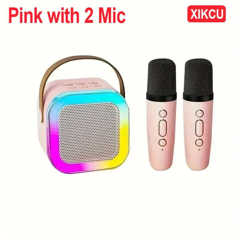Premium Bluetooth Karaoke Speaker with Wireless Microphones