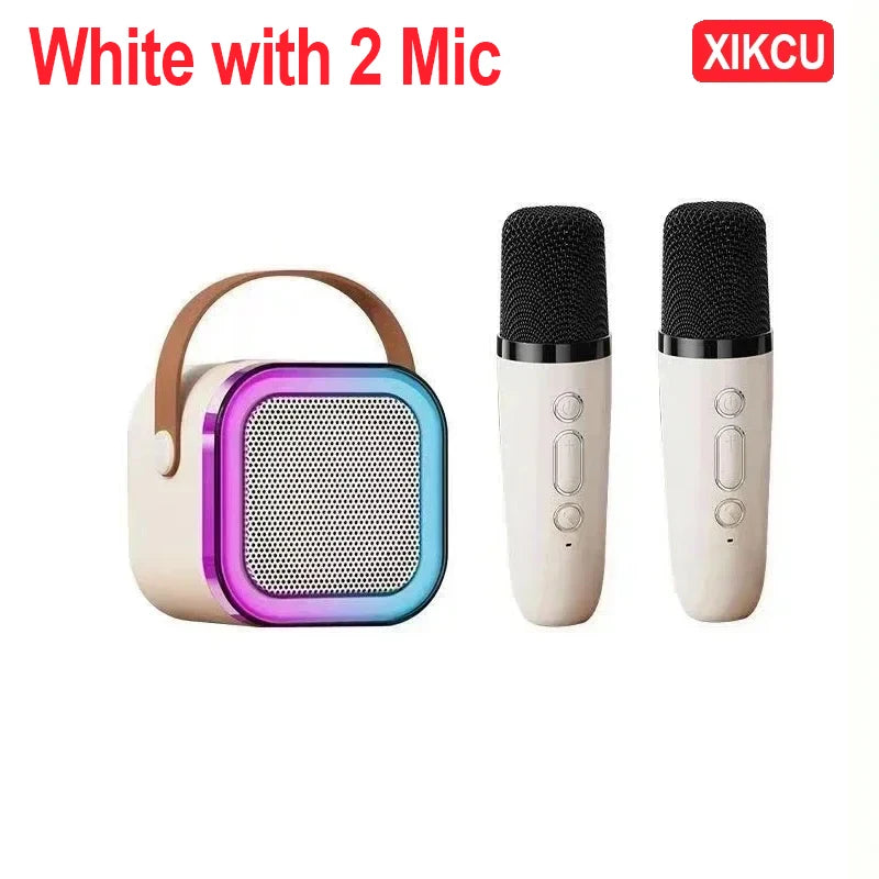 Premium Bluetooth Karaoke Speaker with Wireless Microphones
