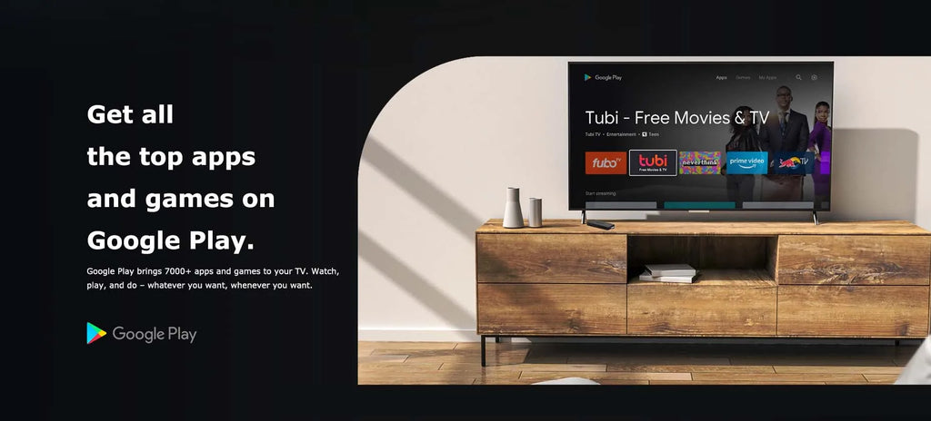 4K Android TV Streaming Stick - Smart HDMI Dongle