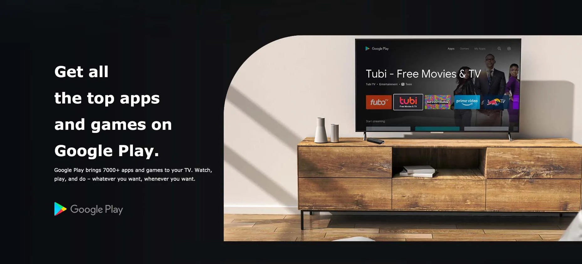 4K Android TV Streaming Stick - Smart HDMI Dongle